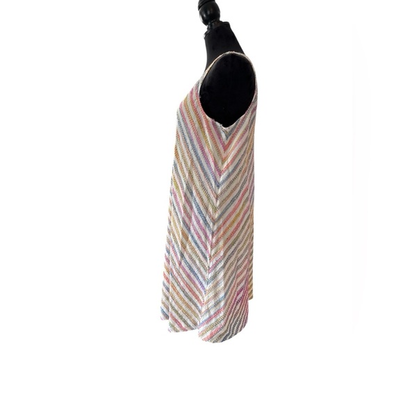 Lou & Grey Colorful Striped Sleeveless Midi Dress - Picture 4 of 12